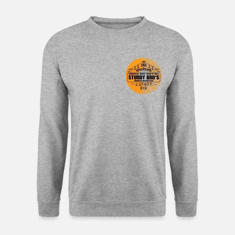 Platten Sound - Unisex Pullover - Weißgrau meliert