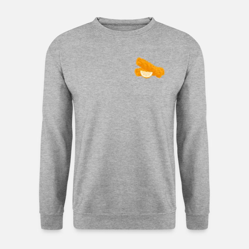 fish finger - Unisex Sweatshirt - salt & pepper