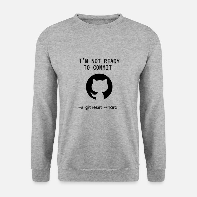 I'm not ready for compromise - Unisex Sweatshirt - salt & pepper