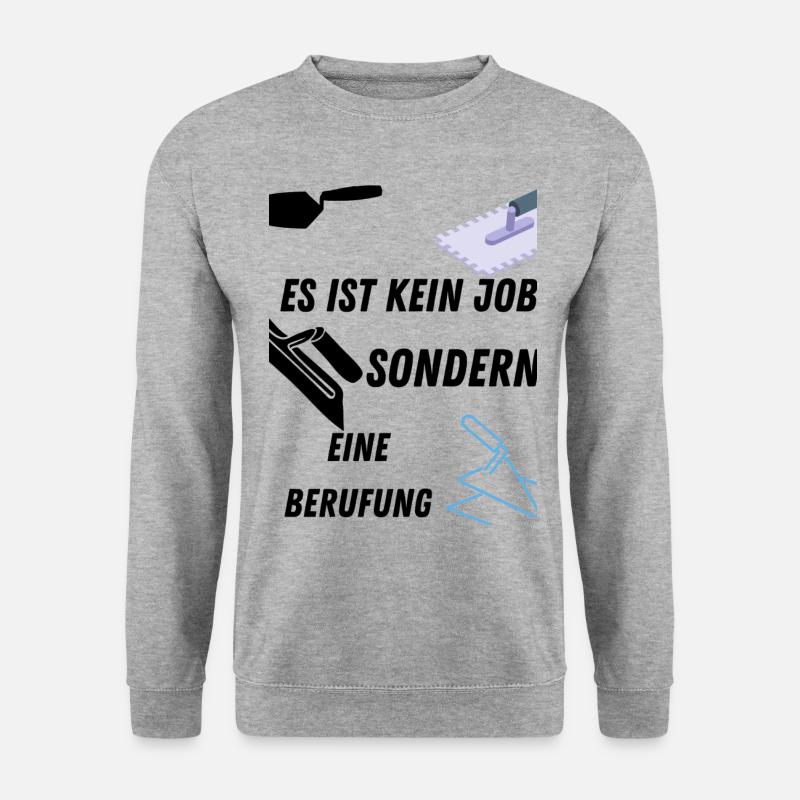 Eine Berufung - Unisex Pullover - Weißgrau meliert