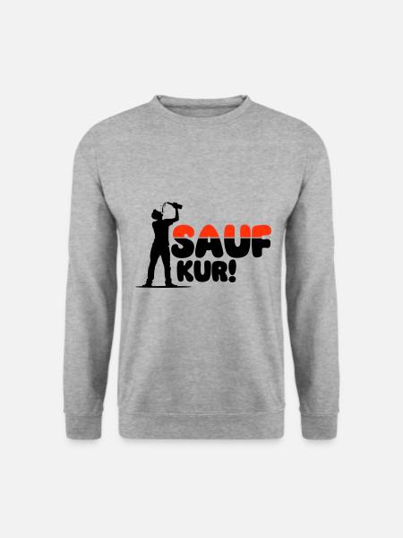 Sauf Kur Party - Unisex Sweatshirt - salt & pepper