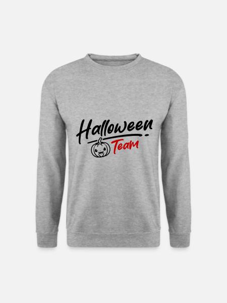 Halloween Team Party - Unisex Sweatshirt - salt & pepper
