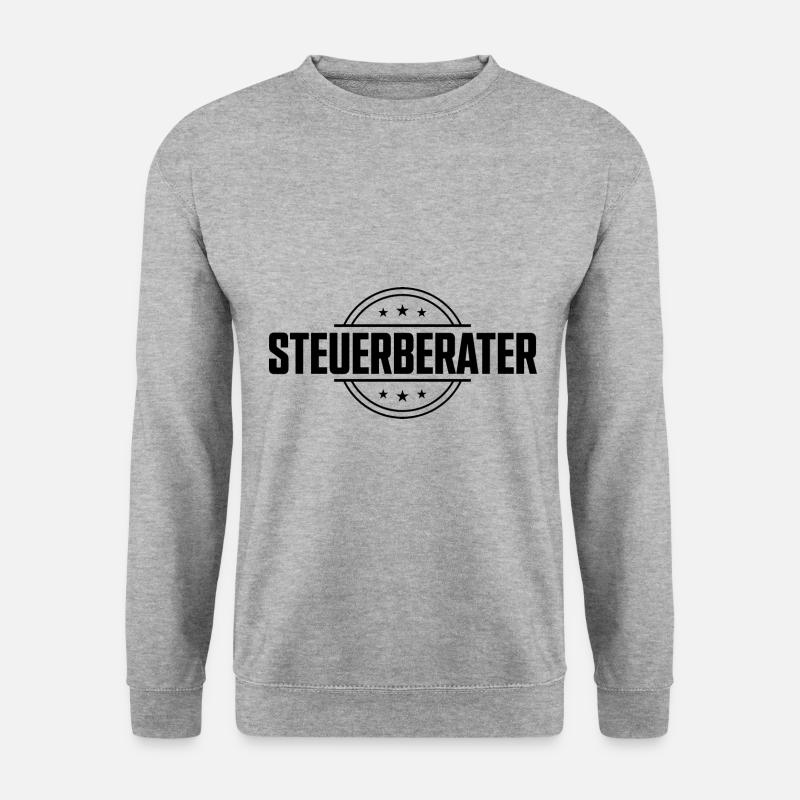 Steuerberater Beruf - Unisex Pullover - Weißgrau meliert