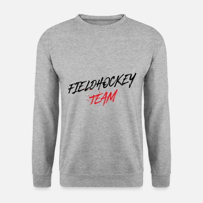 Fieldhockey Team - Unisex Pullover - Weißgrau meliert