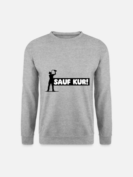 Sauf Kur Party - Unisex Sweatshirt - salt & pepper