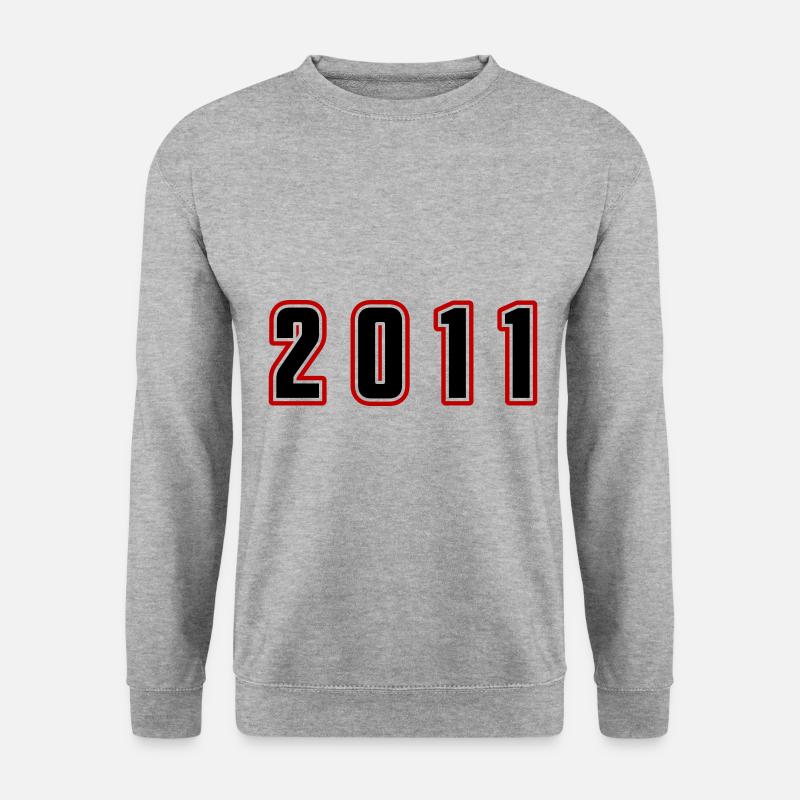 Numéro de l’année 2011 - Sweat-shirt Unisexe - gris chiné