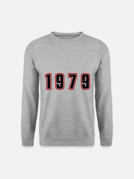 1979 Year Number - Unisex Sweatshirt - salt & pepper