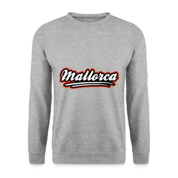 Mallorca Stylish - Unisex Sweatshirt - salt & pepper - Front - Alina (178cm) & Michal (187cm)