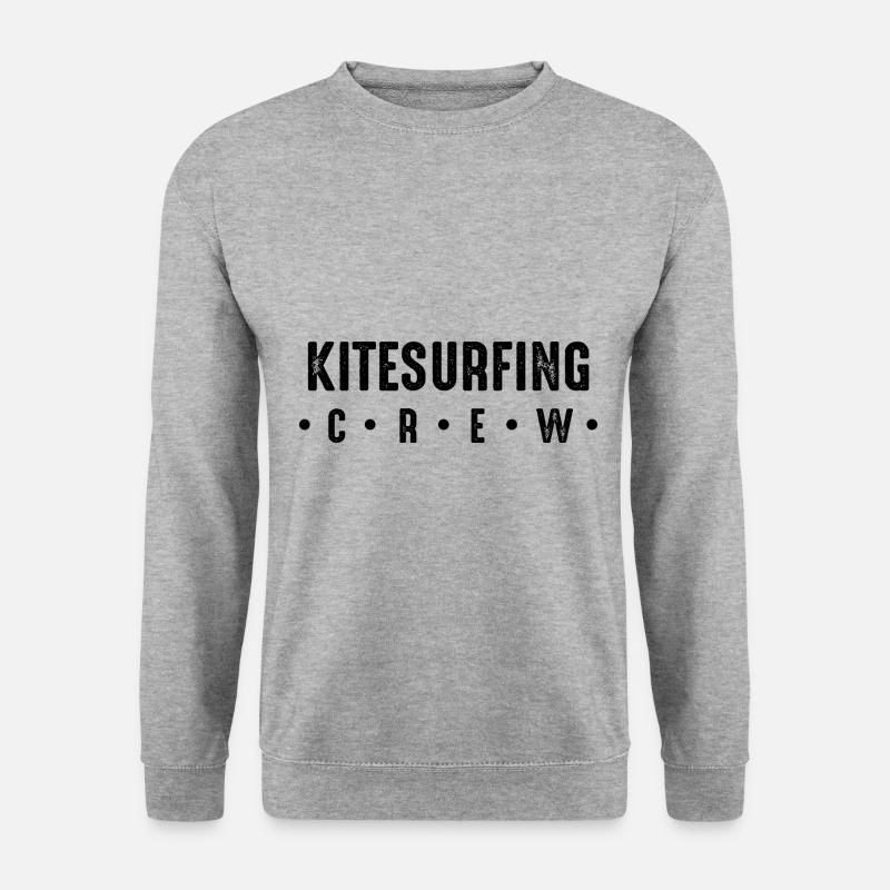 Kitesurfing Crew - Unisex Sweatshirt - salt & pepper