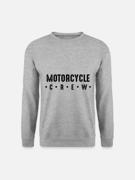 Motorcycle Crew - Unisex Sweatshirt - salt & pepper