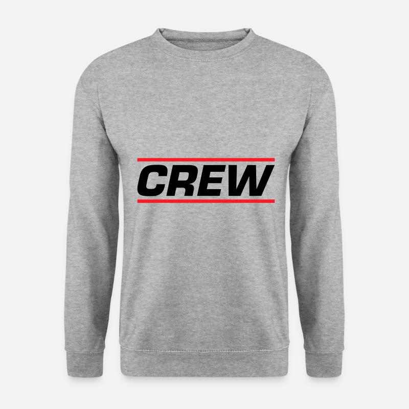 Crew Design - Unisex Sweatshirt - salt & pepper