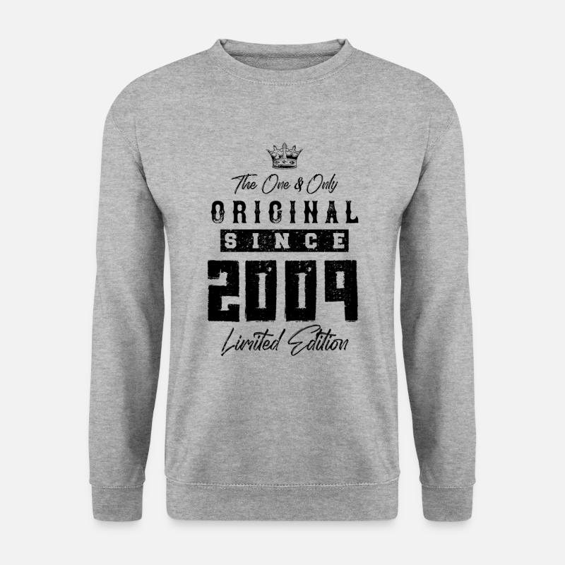 2009 limited edition - Unisex Sweatshirt - salt & pepper