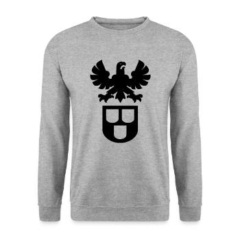 Painter Painter Guild Sign Gift - Unisex Sweatshirt - salt & pepper - Front - Alina (178cm) & Michal (187cm)