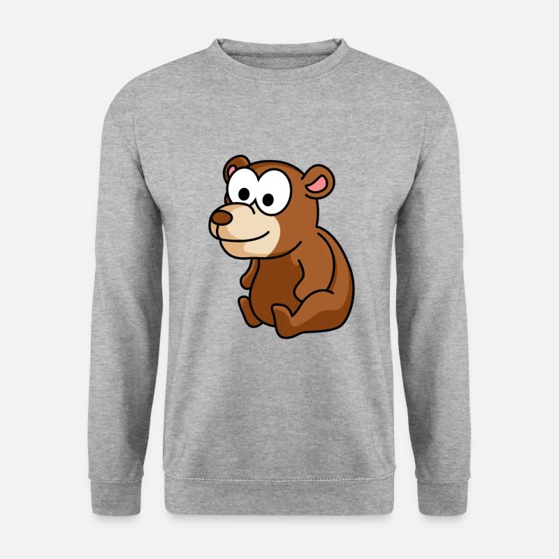 Bear Comic - Unisex Sweatshirt - salt & pepper