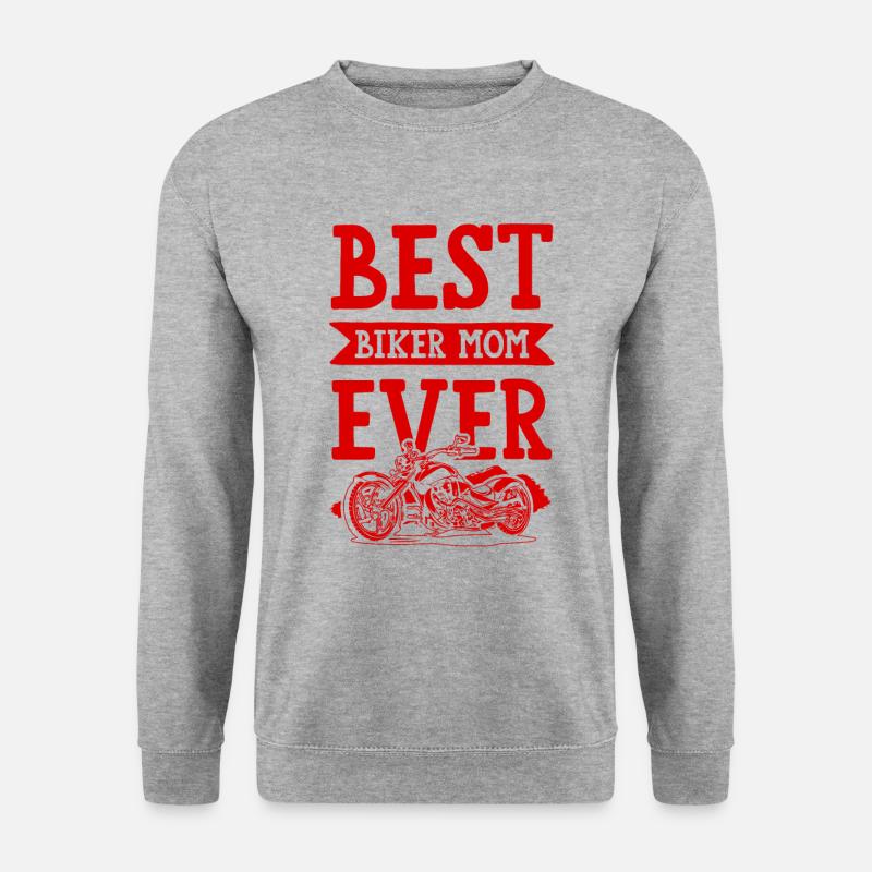 Biker Mom - Unisex Sweatshirt - salt & pepper