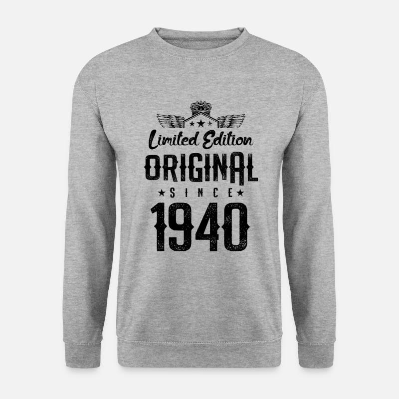 Édition limitée de 1940 - Sweat-shirt Unisexe - gris chiné