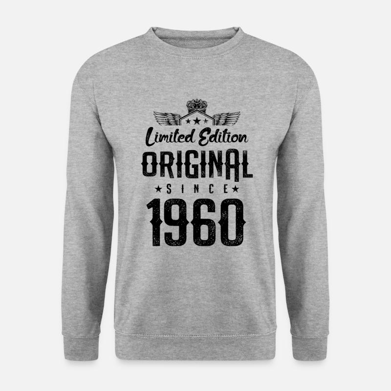 1960 limited edition - Unisex Sweatshirt - salt & pepper