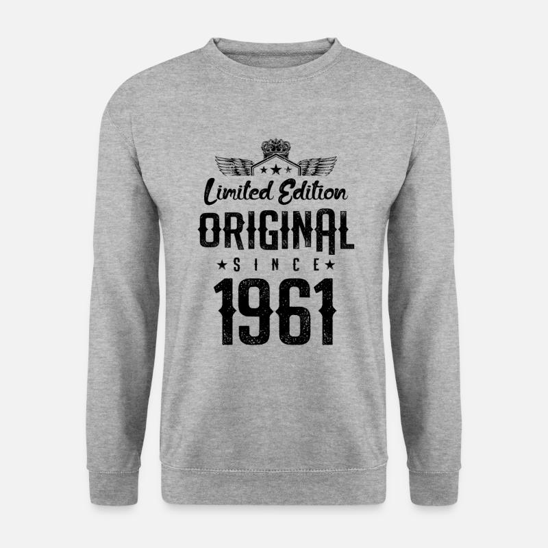 1961 limited edition - Unisex Sweatshirt - salt & pepper