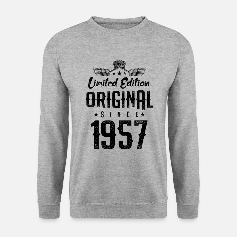 1957 limited edition - Unisex Sweatshirt - salt & pepper
