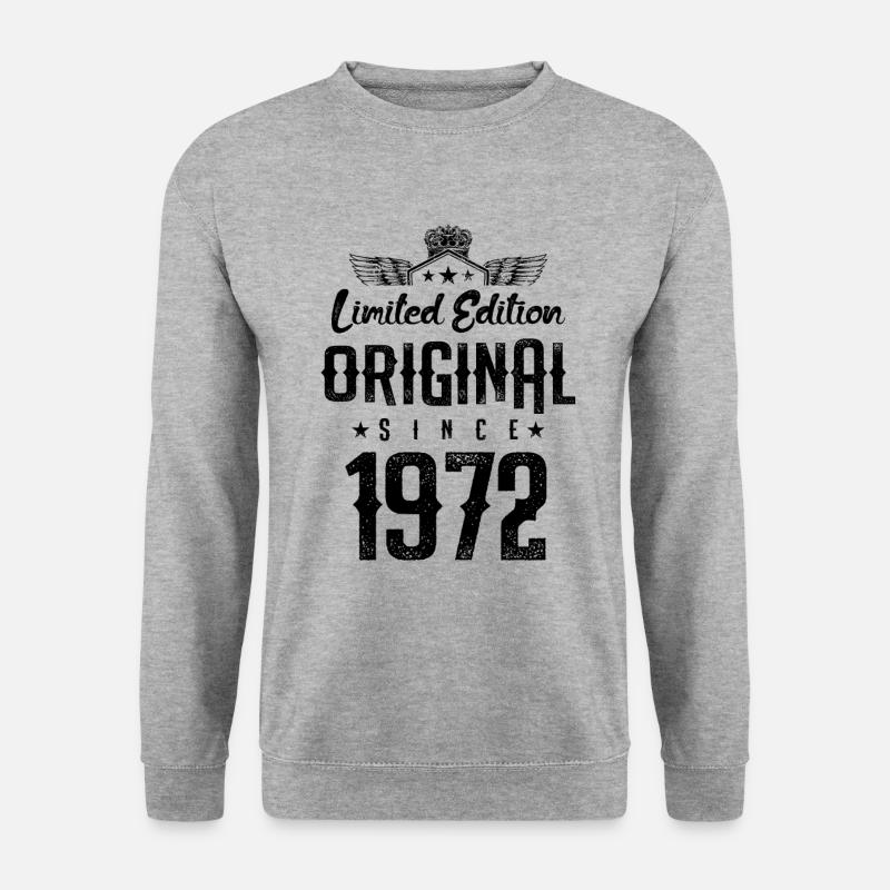 1972 limited edition - Unisex Sweatshirt - salt & pepper