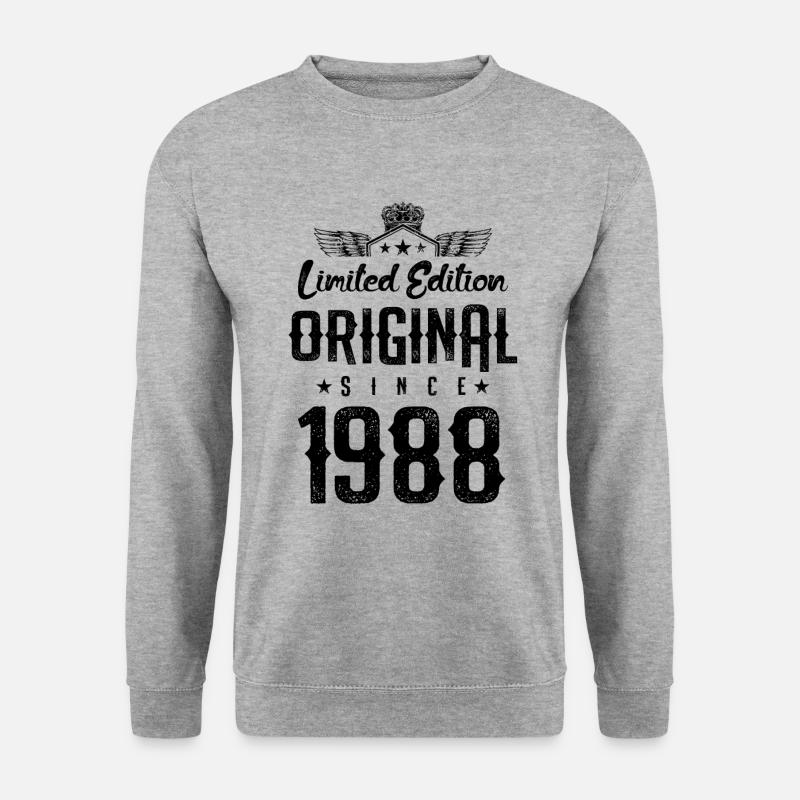 1988 limited edition - Unisex Sweatshirt - salt & pepper