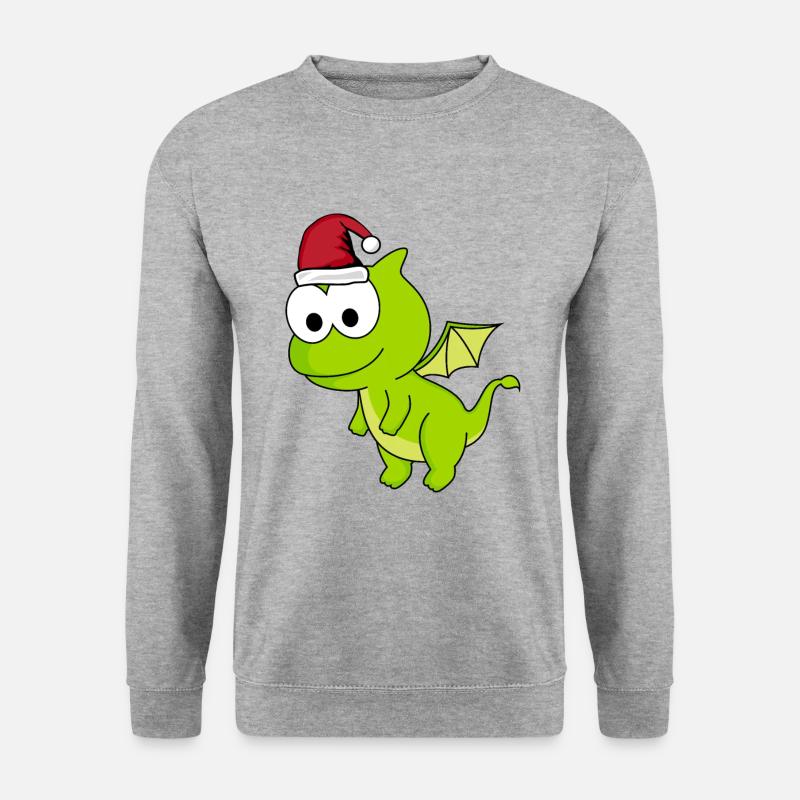 Dragon Comic Christmas - Unisex Sweatshirt - salt & pepper