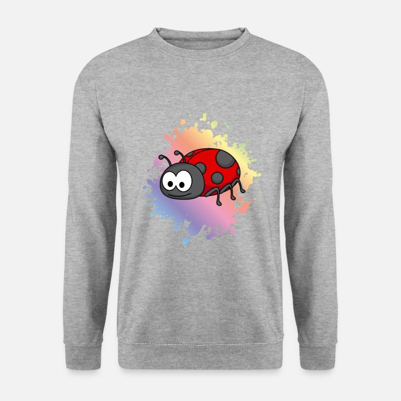 Ladybug Comic Animal - Unisex Sweatshirt - salt & pepper