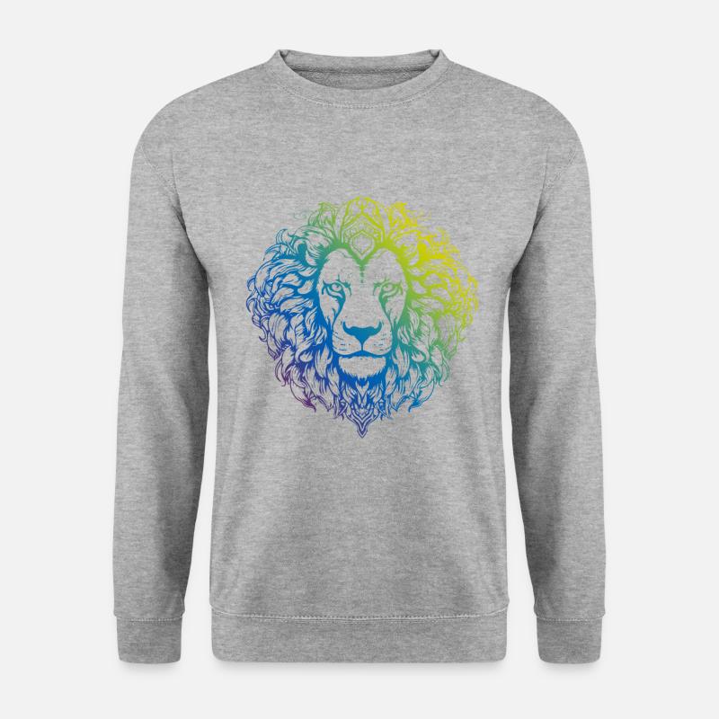 Leo Mandala Boho - Unisex Sweatshirt - salt & pepper