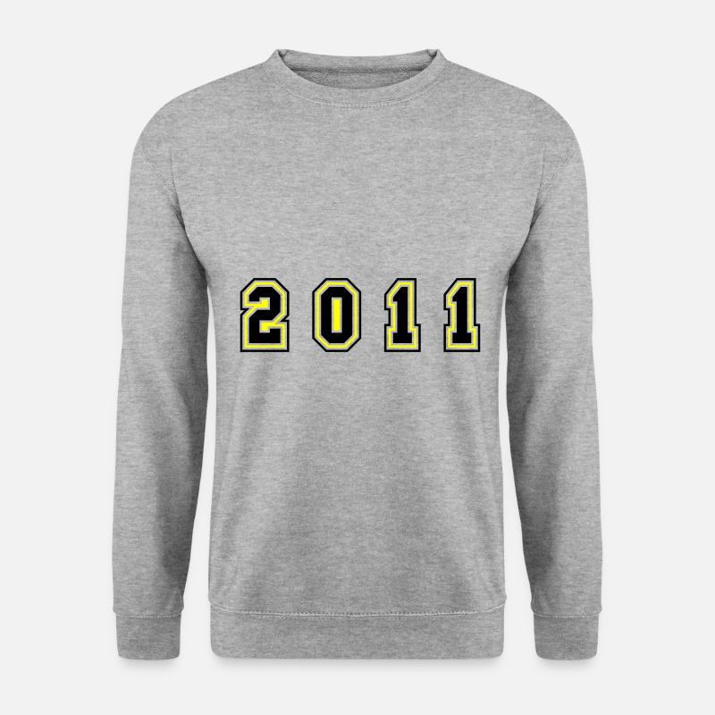 Numéro de l’année 2011 - Sweat-shirt Unisexe - gris chiné