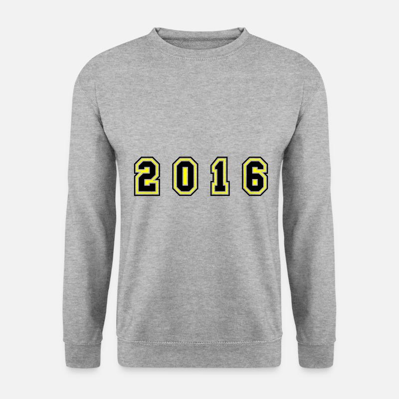 Numéro de l’année 2016 - Sweat-shirt Unisexe - gris chiné