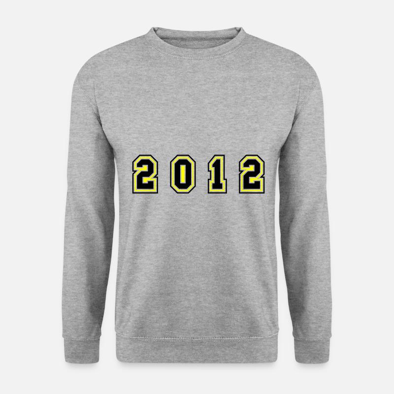 Numéro de l’année 2012 - Sweat-shirt Unisexe - gris chiné