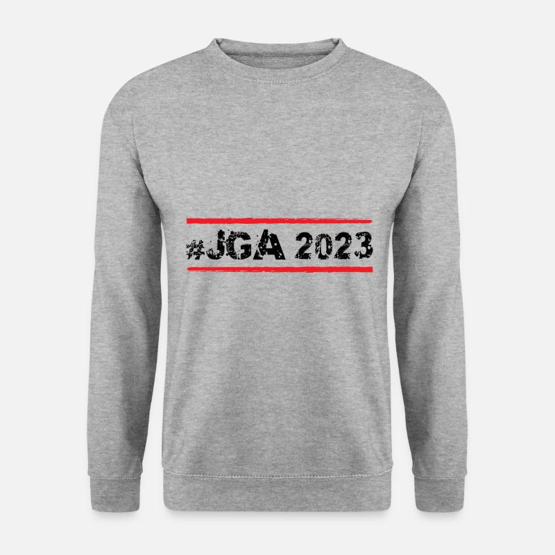 Jga 2023 - Unisex Pullover - Weißgrau meliert