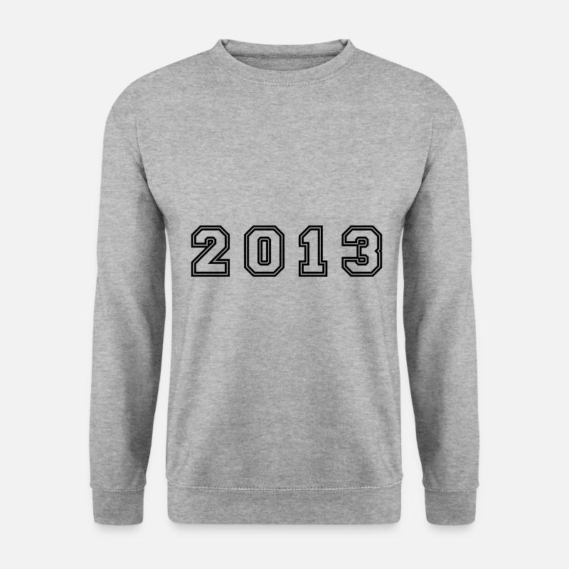 Numéro de l’année 2013 - Sweat-shirt Unisexe - gris chiné