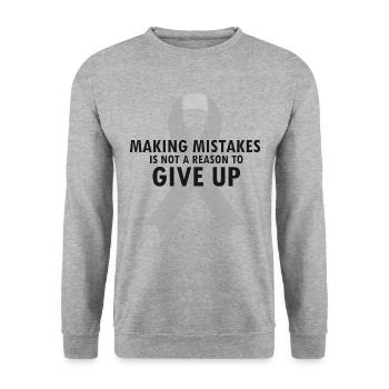 Dyslexia Teacher for Legathenia Therapists - Unisex Sweatshirt - salt & pepper - Front - Alina (178cm) & Michal (187cm)