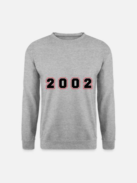 2002 Year Number - Unisex Sweatshirt - salt & pepper
