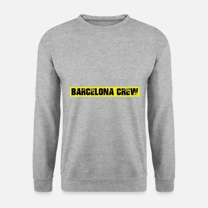 Équipage de Barcelone - Sweat-shirt Unisexe - gris chiné