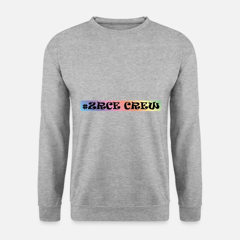 Zrce Crew - Unisex Pullover - Weißgrau meliert
