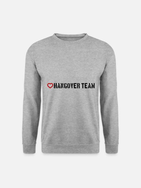 Hangover Team Heart - Unisex Sweatshirt - salt & pepper