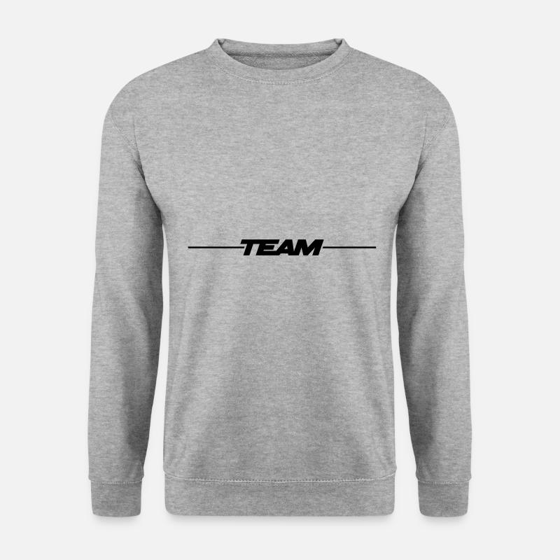 team - Unisex Sweatshirt - salt & pepper