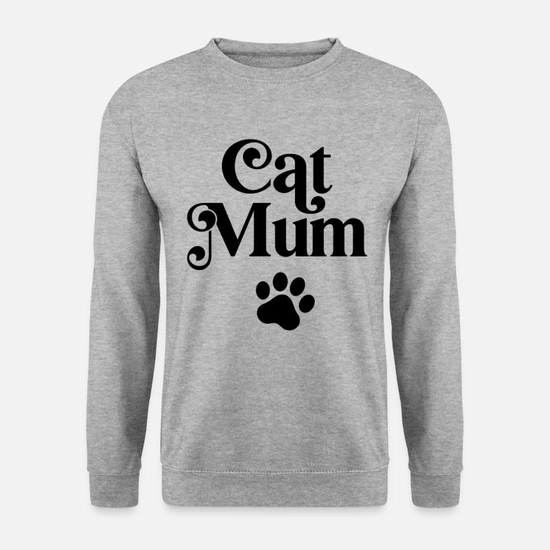 Cat Mum - Unisex Sweatshirt - salt & pepper