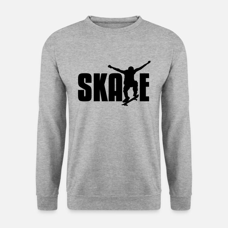 skate - Unisex Sweatshirt - salt & pepper