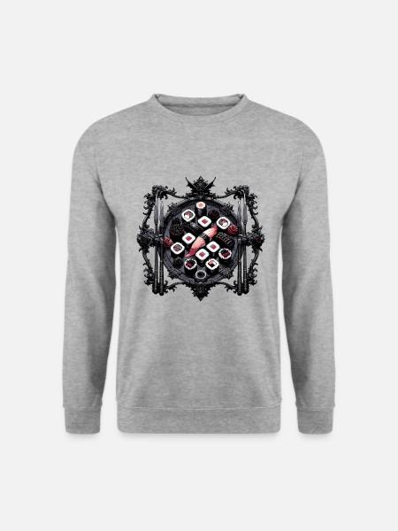 Goth Sushi Sushi in Gothic Style - Unisex Sweatshirt - salt & pepper