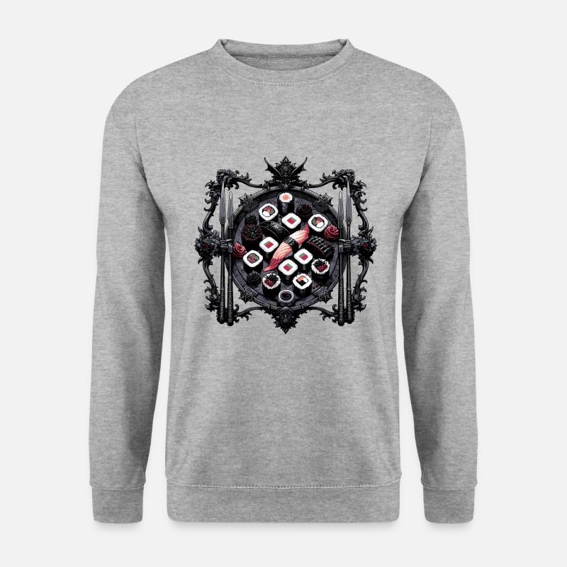Goth Sushi Sushi in Gothic Style - Unisex Sweatshirt - salt & pepper