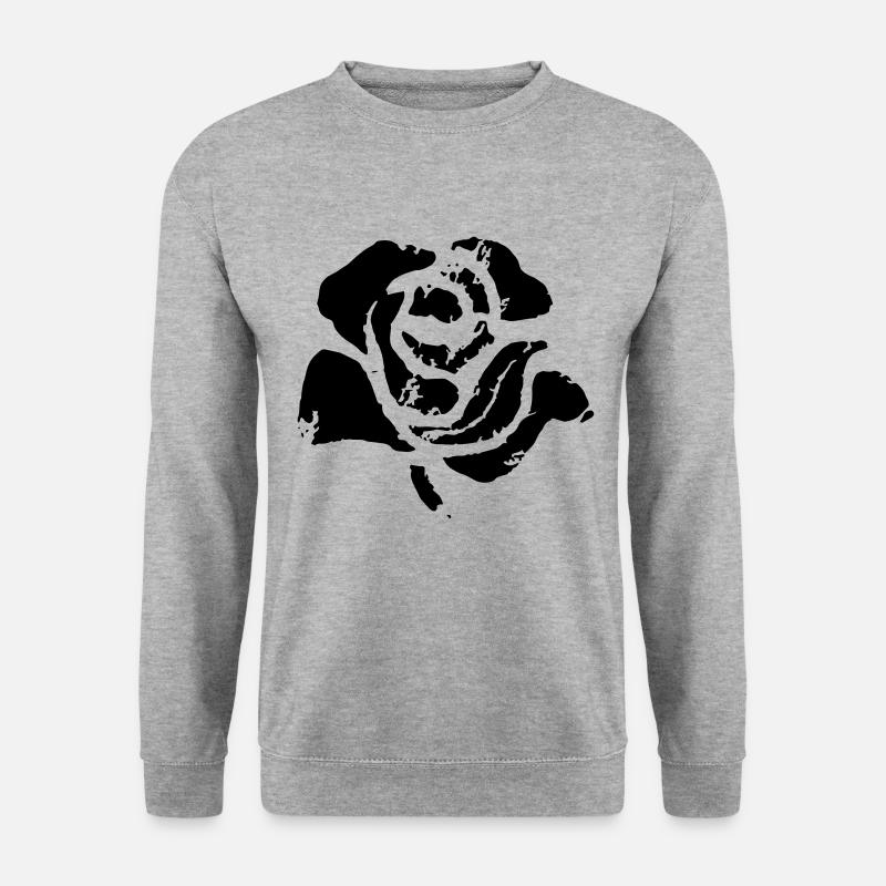 rose - Unisex Sweatshirt - salt & pepper