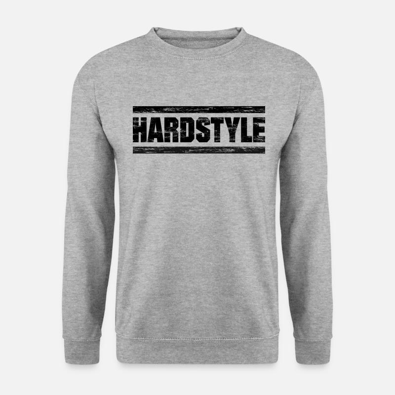 Hardstyle - Rawstyle - Hardstyler Gift merch - Unisex Sweatshirt - salt & pepper