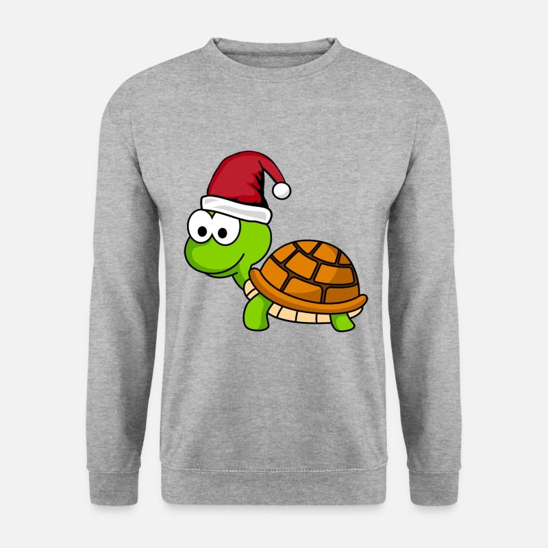 Turtle Comic Christmas - Unisex Sweatshirt - salt & pepper