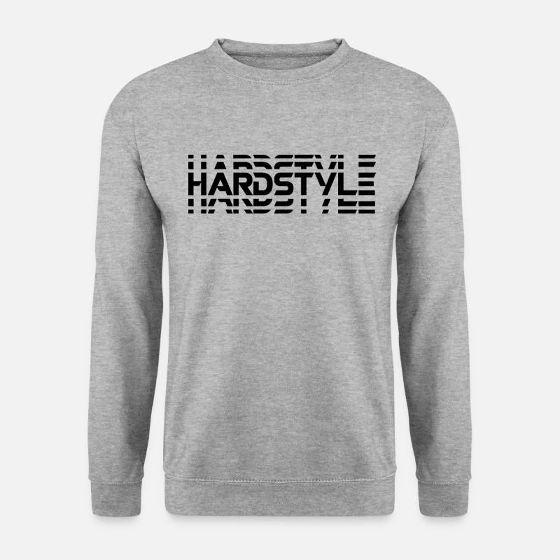 Hardstyle - Rawstyle - Hardstyler Gift merch - Unisex Sweatshirt - salt & pepper