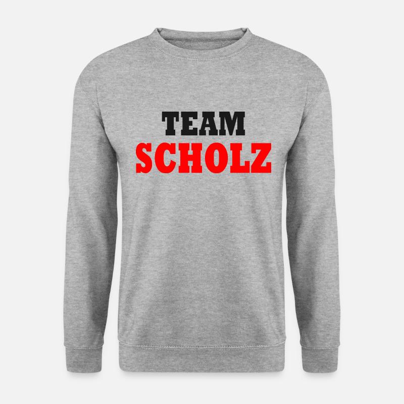 Team scholz - Unisex Sweatshirt - salt & pepper
