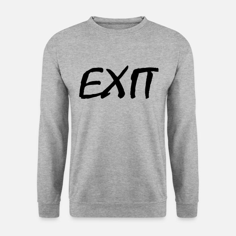 Exit - Unisex Sweatshirt - salt & pepper