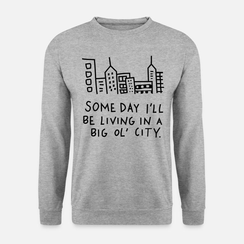 Swift Songtext Grafik - Unisex Pullover - Weißgrau meliert